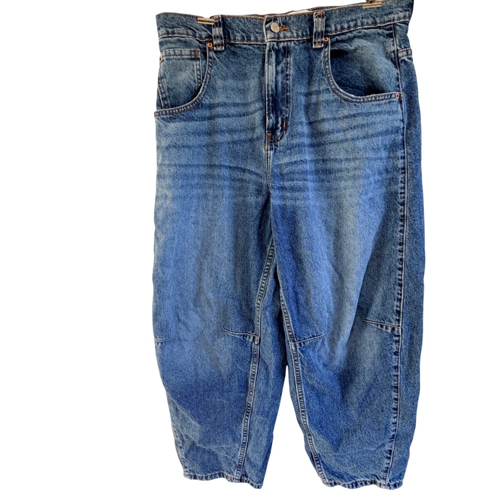 BDG Urban Outfitters Balloon Barrel Jeans Womens 30 Western Denim Baggy Indie